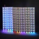 hoja de luz led digital rgbw